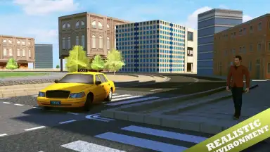 Captura de tela de Taxi Driver 3D Simulator 18