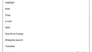 Captura de tela de Reader 1
