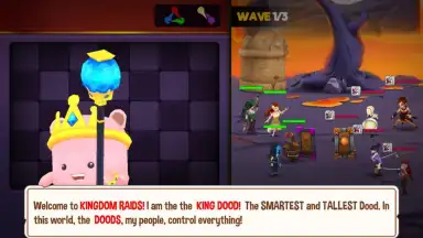 Captura de tela de Kingdom Raids - Puzzle Wars 5