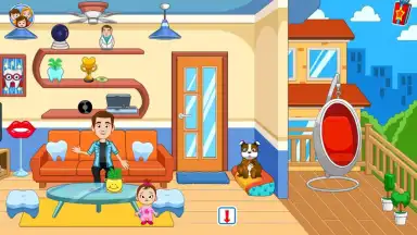 Captura de tela de My Town Street 1