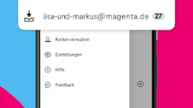 Captura de tela de Telekom Mail 5