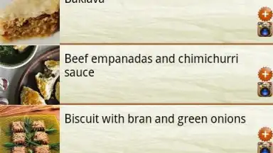 Captura de tela de Baking recipes 3