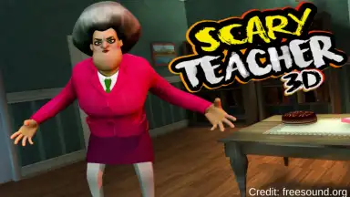 Captura de tela de Scary Teacher 3D 8