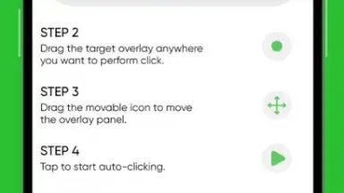 Captura de tela de Auto Clicker - Auto Tap & Scroll Assistant 2