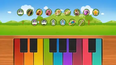 Captura de tela de Funny Baby Piano 4