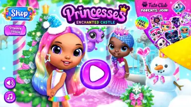 Captura de tela de Princesses - Enchanted Castle 6
