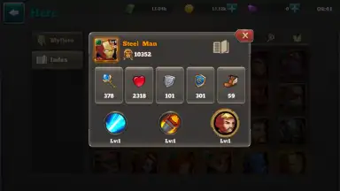 Captura de tela de Heroes Legend Idle RPG 6