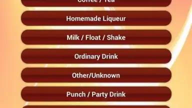Captura de tela de 8,500 Drink Recipes Free 4