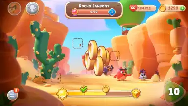 Captura de tela de Angry Birds Journey 13