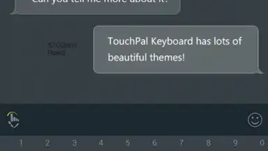Captura de tela de Android L Lime TouchPal Theme 2