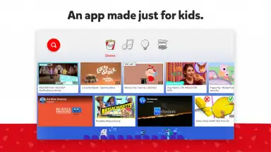 Captura de tela de YouTube Kids for Android TV 3