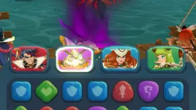 Captura de tela de Valiant Tales: Puzzle RPG 9