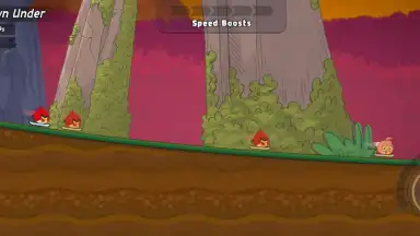 Captura de tela de Angry Birds Racing 9