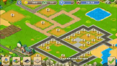 Captura de tela de Township 14
