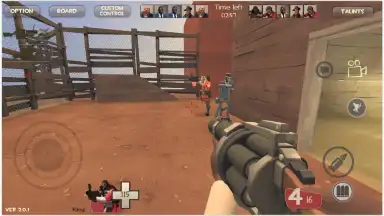 Captura de tela de Team of 2 Fort Mobile 5