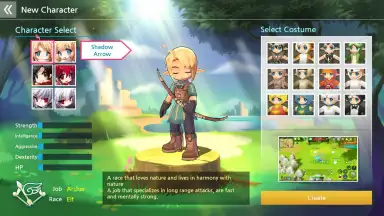 Captura de tela de Luna Fantasia 9