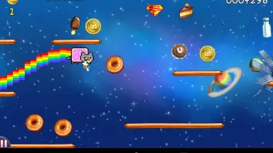Captura de tela de Nyan Cat: Lost In Space 2