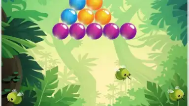 Captura de tela de Angry Birds POP Bubble Shooter 4