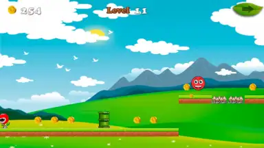 Captura de tela de Red Ball 1 8