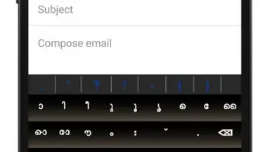 Captura de tela de Android Malayalam Keyboard 7