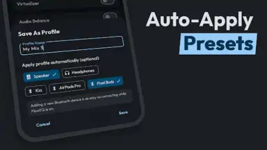 Captura de tela de Flow Equalizer 4