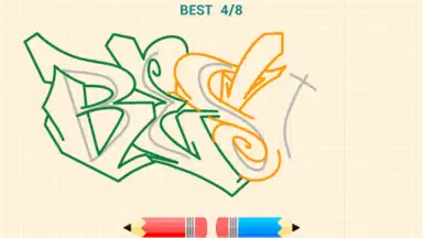 Captura de tela de How to Draw Graffitis 8