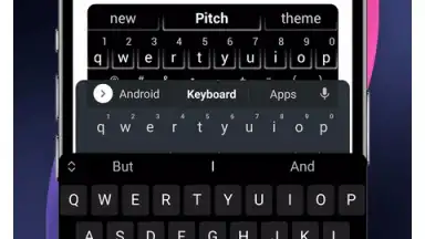 Captura de tela de iPhone Keyboard - iOS 18 5