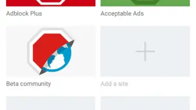 Captura de tela de Adblock Browser 7