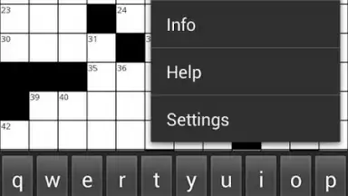 Captura de tela de Crossword Puzzle 8
