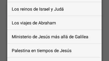 Captura de tela de La Santa Biblia 1