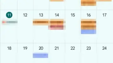 Captura de tela de Google Calendar 3