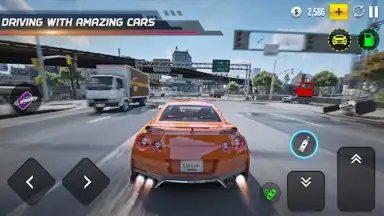 Captura de tela de Car Driving Games Car Racing 2