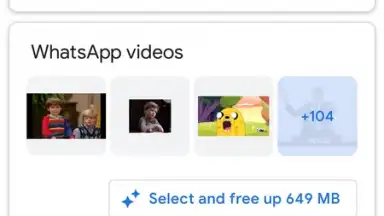 Captura de tela de Files by Google 3
