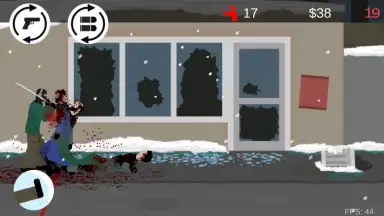 Captura de tela de Flat Zombies: Cleanup and Defense 13