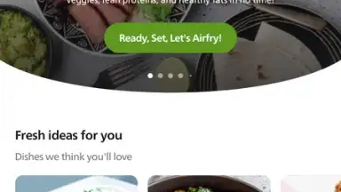 Captura de tela de Kitchen+ Airfryer recipes 1