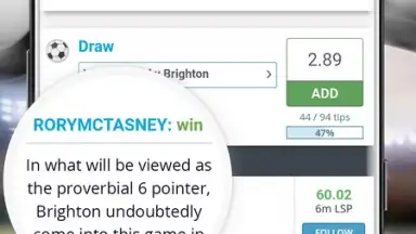 Captura de tela de OLBG Sports Betting Tips – Football & Horse Racing 4