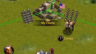 Captura de tela de Clash of Queens 1