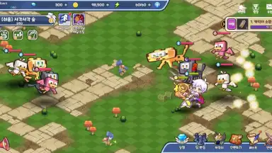 Captura de tela de Fantasy Sisters: Collectible Idle RPG 1