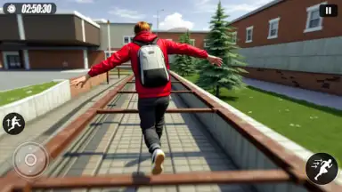 Captura de tela de Going Up Jump Parkour Rooftop 4