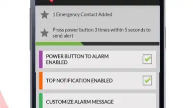 Captura de tela de V-Safe 3