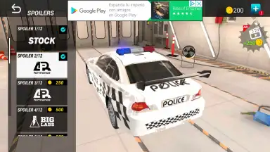 Captura de tela de Police Car Parking Simulator 7