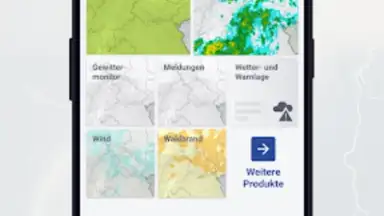 Captura de tela de WarnWetter 9