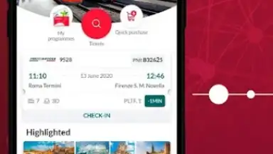 Captura de tela de Trenitalia 1