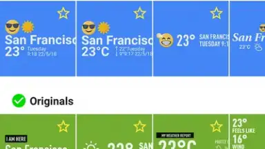 Captura de tela de WeatherShot 5