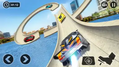 Captura de tela de Impossible GT Car Racing Stunts 2019 19