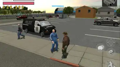 Captura de tela de Police Cop Simulator. Gang War 11