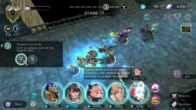 Captura de tela de Savior Saga : Idle RPG 8