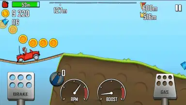 Captura de tela de Hill Climb Racing 9