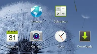 Captura de tela de Samsung GALAXY S3 5