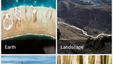 Captura de tela de Google Wallpapers 7